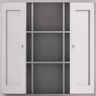 Double shoe cupboard - Image 2