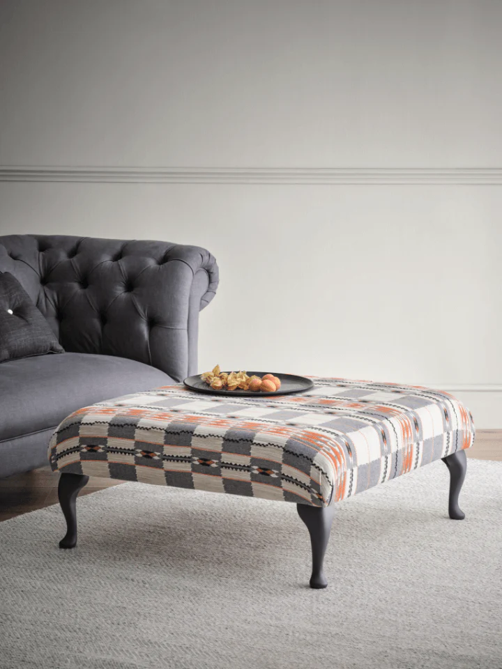 Ripley Queen Anne footstool